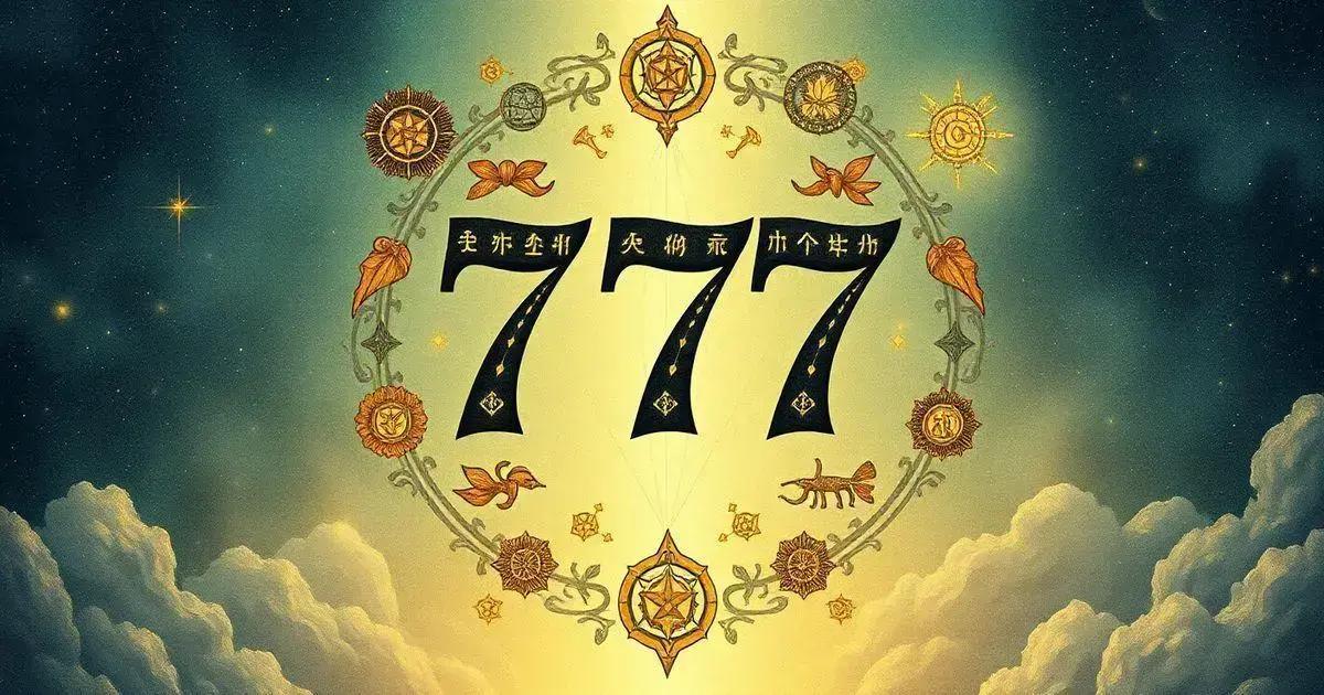 Interpretação do número 777 na numerologia