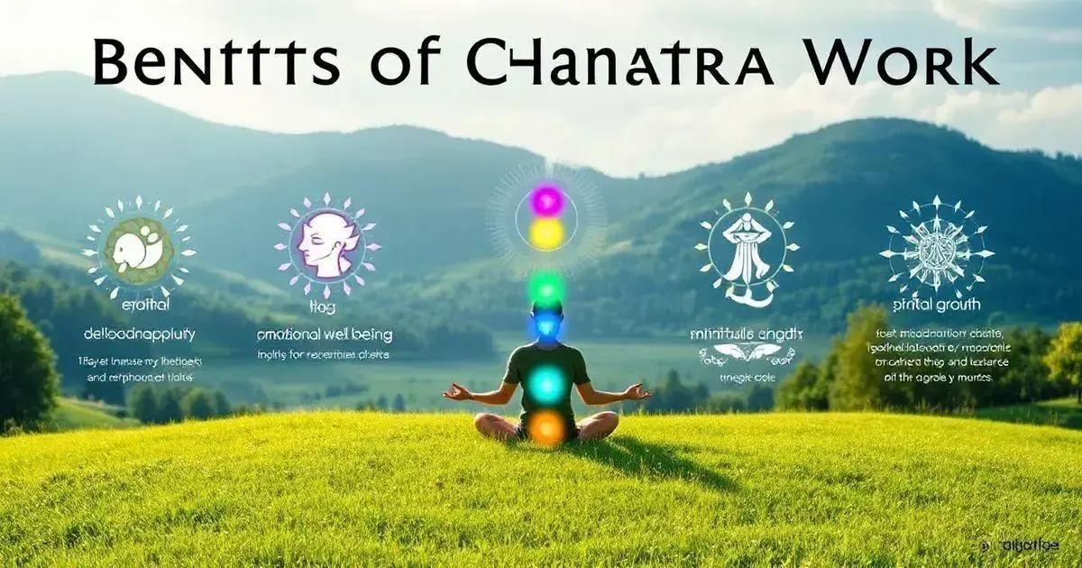 Os benefícios de trabalhar com os chakras