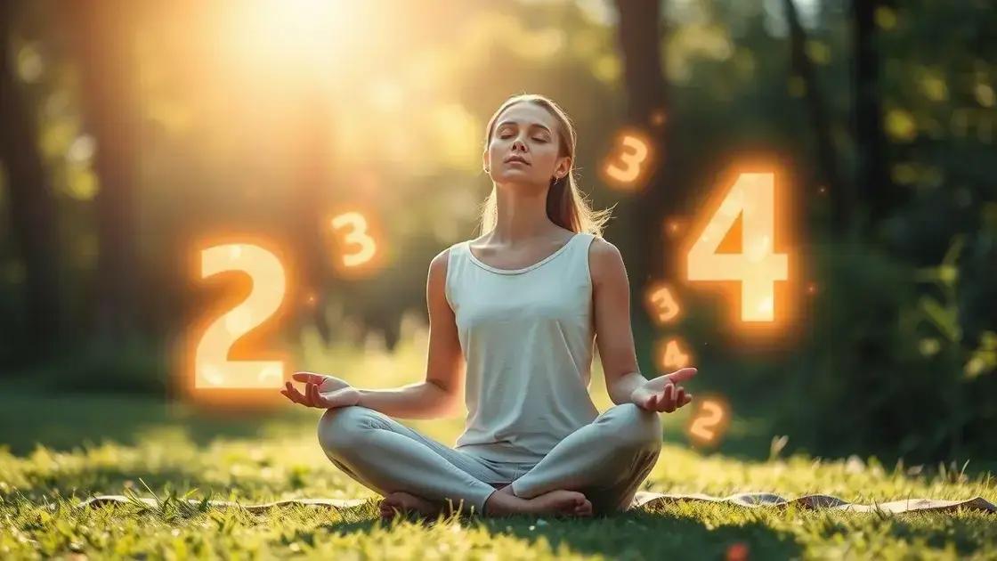 dicas para conectar-se com a energia dos números angelicais