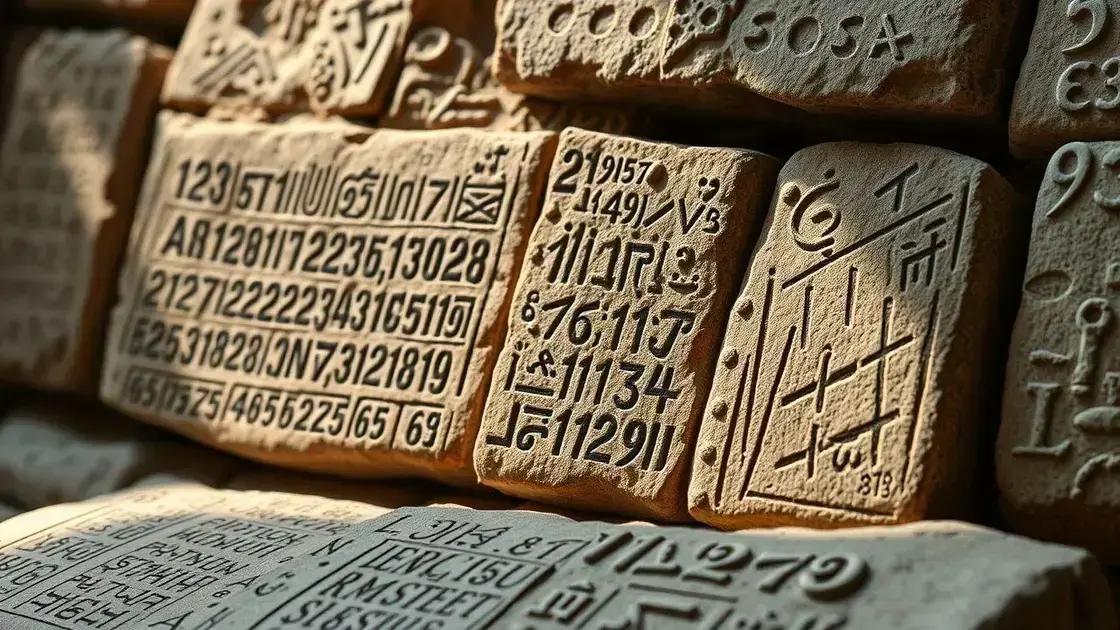 estudo dos números na cultura e na história estudo dos números na cultura e na história