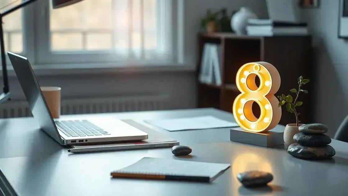 impactos do número 8 na vida pessoal e profissional