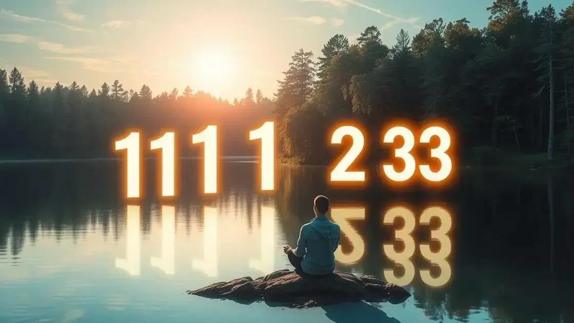 significado dos números angelicais mais comuns